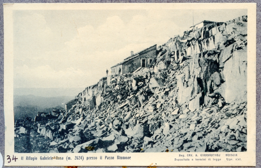 Il rifugio Gabriele Rosa