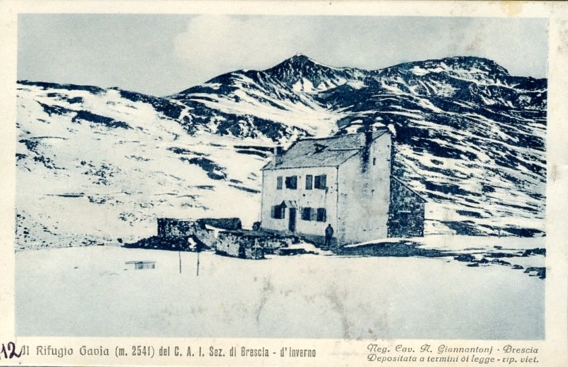 Il rifugio Gavia