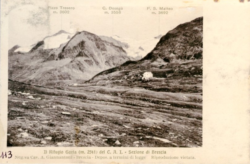 Il rifugio Gavia