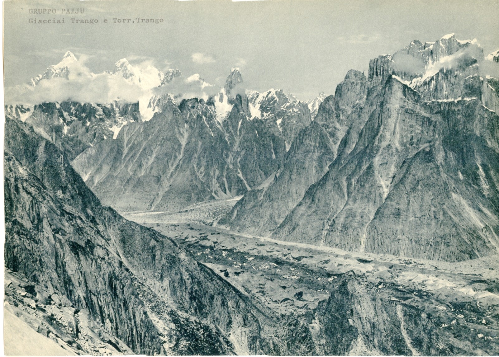Gruppo Paiju Ghiacciai Trango e T. Trango